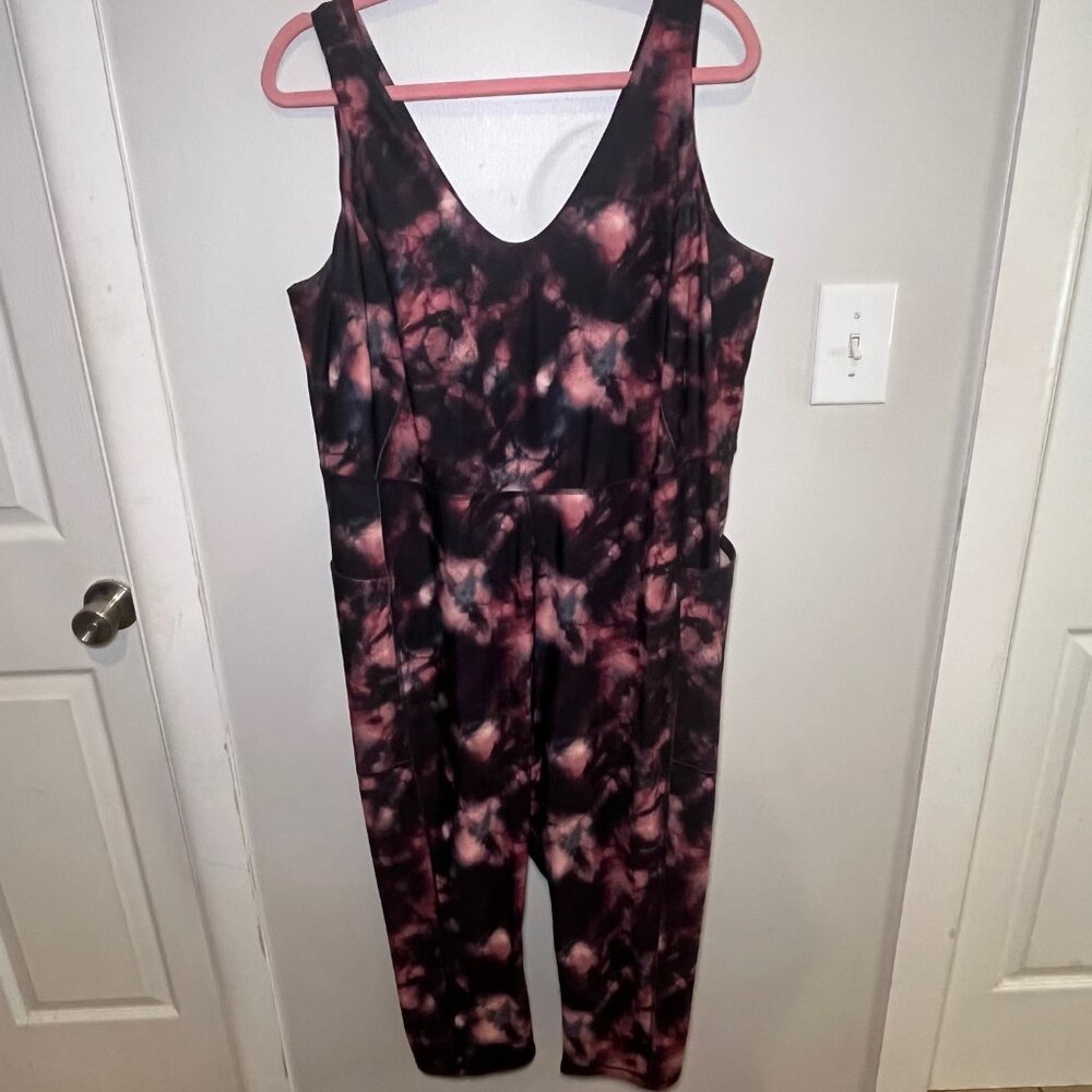 Old Navy Tie-Dye Sleeveless Jumpsuit Size 2X